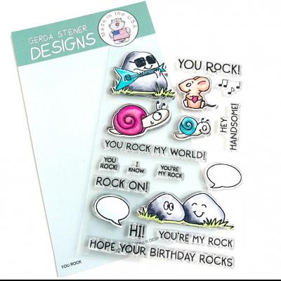 Gerda Steiner Clear Stamps - You Rock